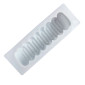 Molde silicona mousse oruga