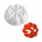Molde silicona mousse flor 8 petalos
