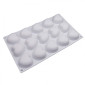 Molde silicona corazon X 15 CAV