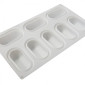 Molde mini mousse ovalo x 8 Cav 