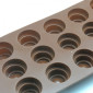 Molde silicona mini ponque x 15 cav