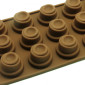 Molde silicona mini ponque x 15 cav