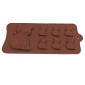 Molde silicona choco gaticos 