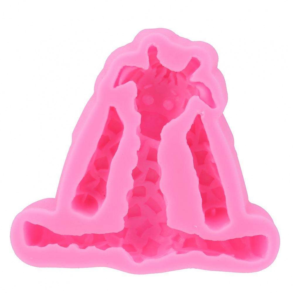 Molde silicona jirafa 3D