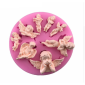 Molde silicona angelitos x 8 cav