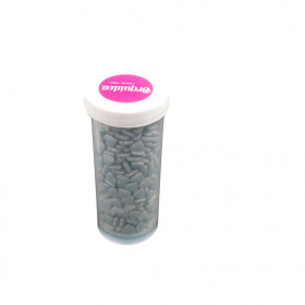 Gragea corazon mini plateado x 100 Gr