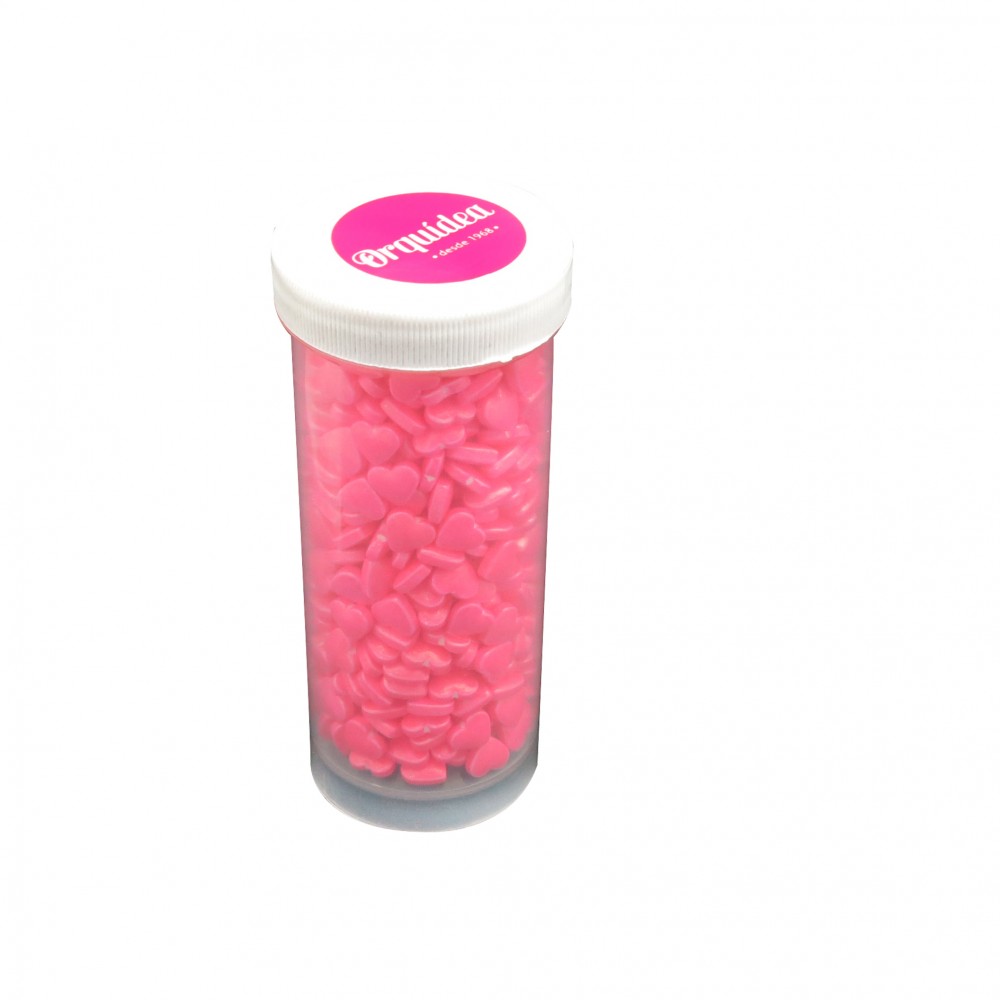 Gragea corazón mini rosado x 100g