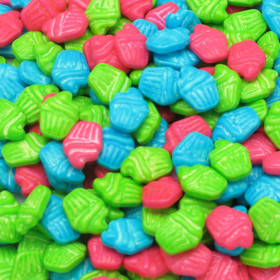 Gragea cupcakes coloridos x 1 Kg