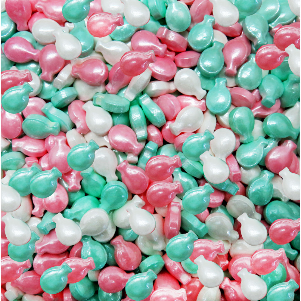 Gragea globos color pastel mix x1 Kg