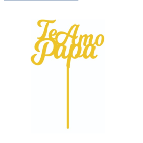 Topper te amo papá