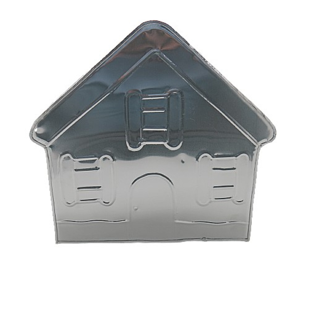 Molde ponque casa 1 lb x und