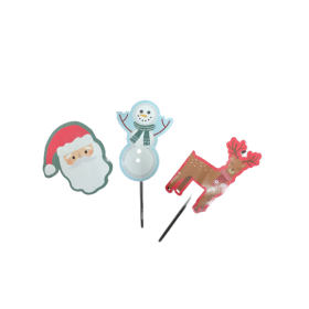 Picks navideños x 12 pcs