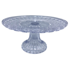 Mesa transparente giratoria 23.5 cm