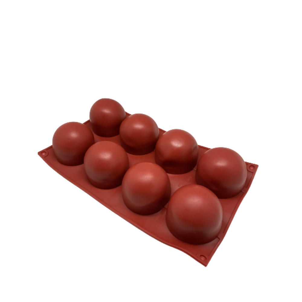 Molde mousse silicona x 8 cav