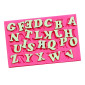 Molde letras mayuscula elegante