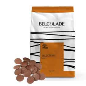 Chocolate real leche  Belcolade x 5 kg