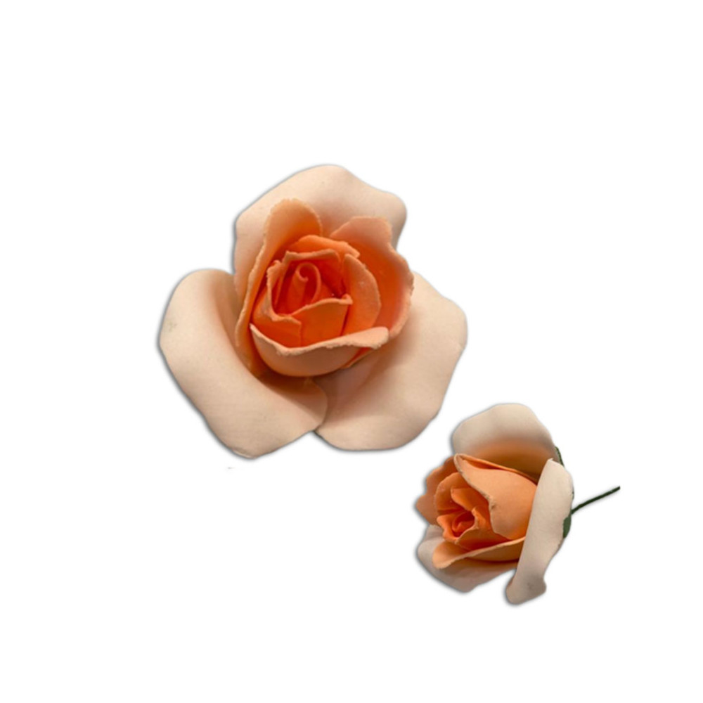 Rosa en pastillaje Med x Und