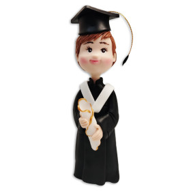 Figura de graduación niño #1