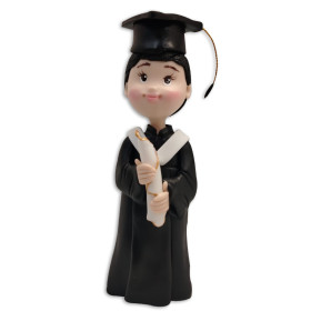 Figura de graduación niño #2