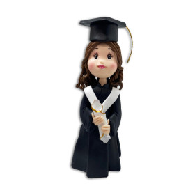 Figura de graduación niña #1