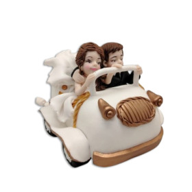 Pareja matrimonio carro #2