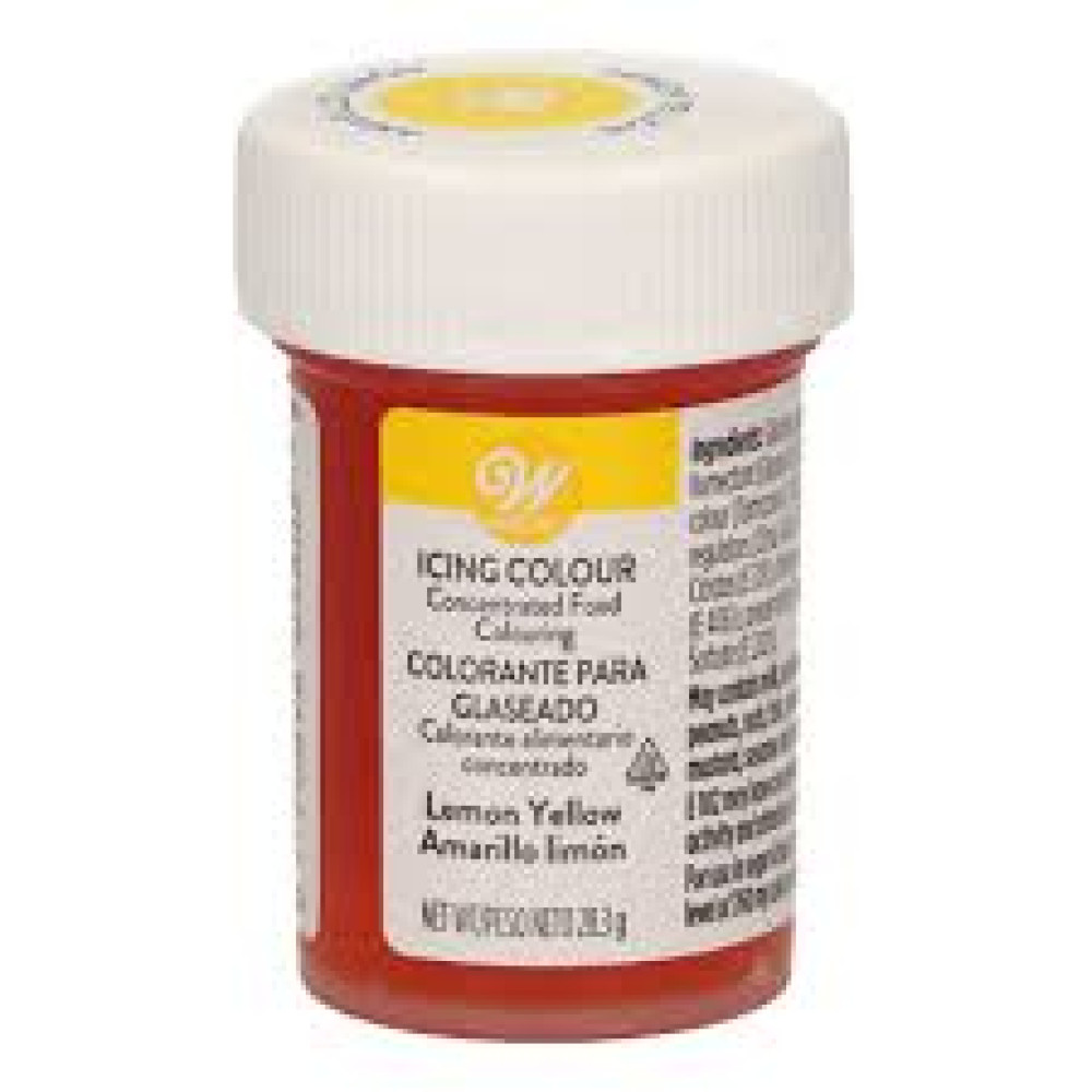 Colorante en gel amarillo x 1 oz – Wilton