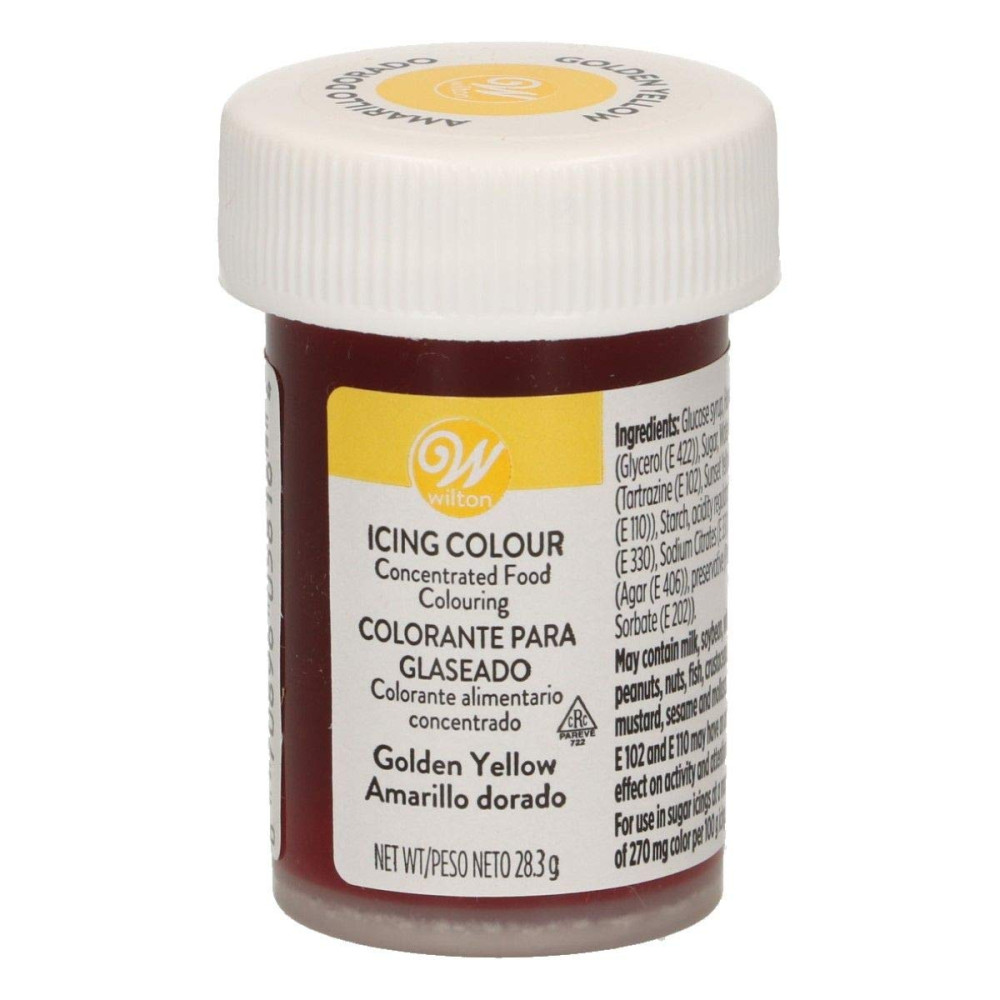 Colorante amarillo dorado x 1 Oz