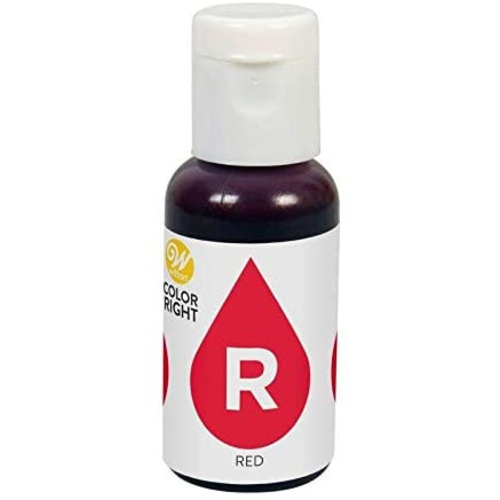 Colorante right rojo