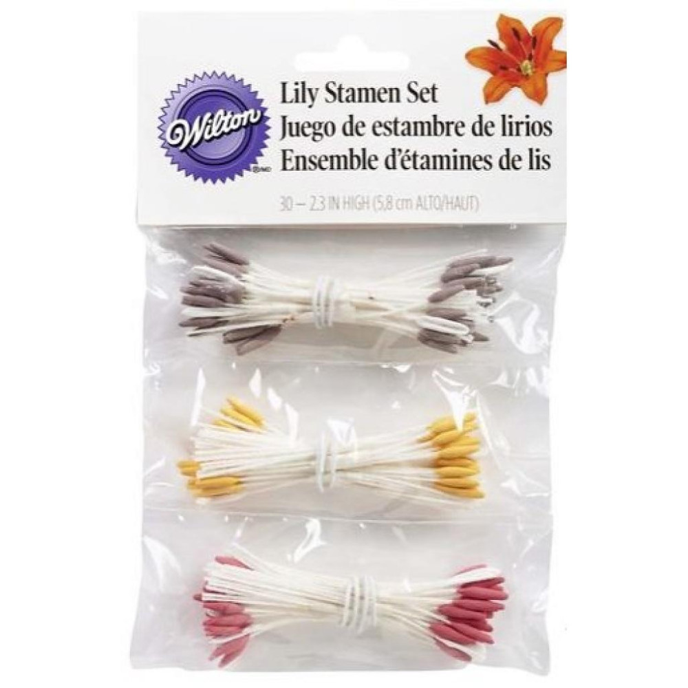 Pistilos de flores surtidos x 30 pc