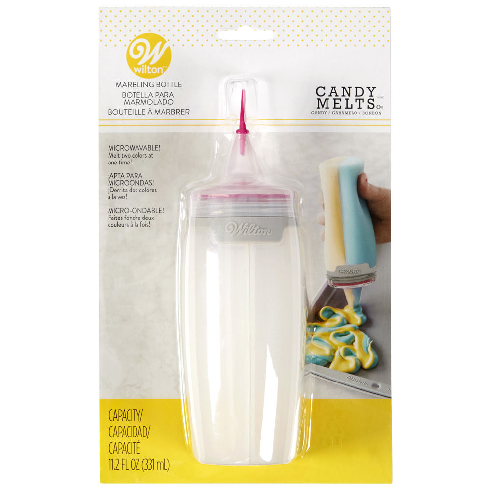 Botella en silicona para decorar