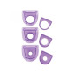 Set punch circulos x 3 pcs