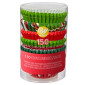 Capacillo mini cupcake navideñox 150 Und