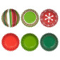 Capacillo mini cupcake navideñox 150 Und