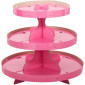 Mesa cupcake en color Fucsia -3 Pisos