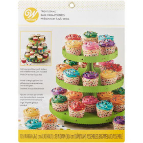 Mesa cupcake verde -3 Pisos