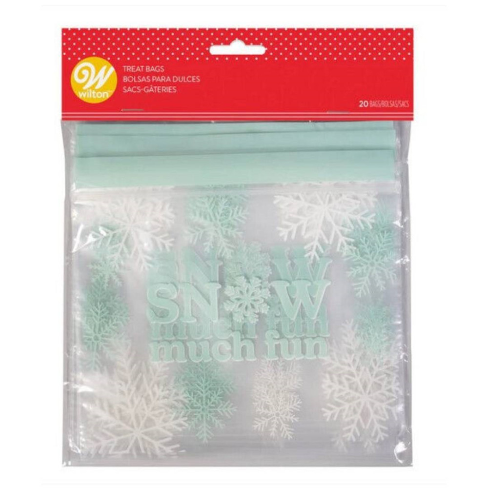 Bolsas resellable copo de nieve x 20 und