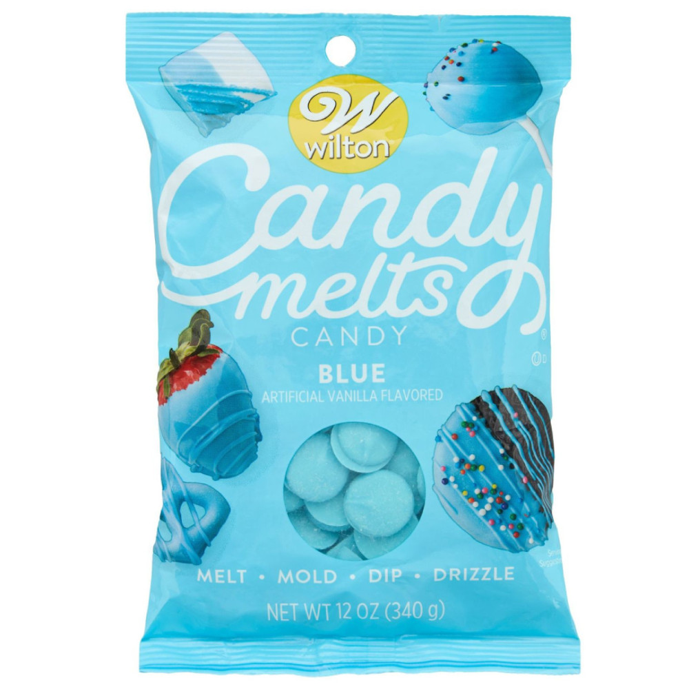 Candy melt azul x 340 gr