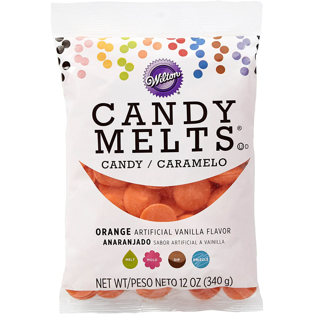 Candy melt naranja x 340 gr