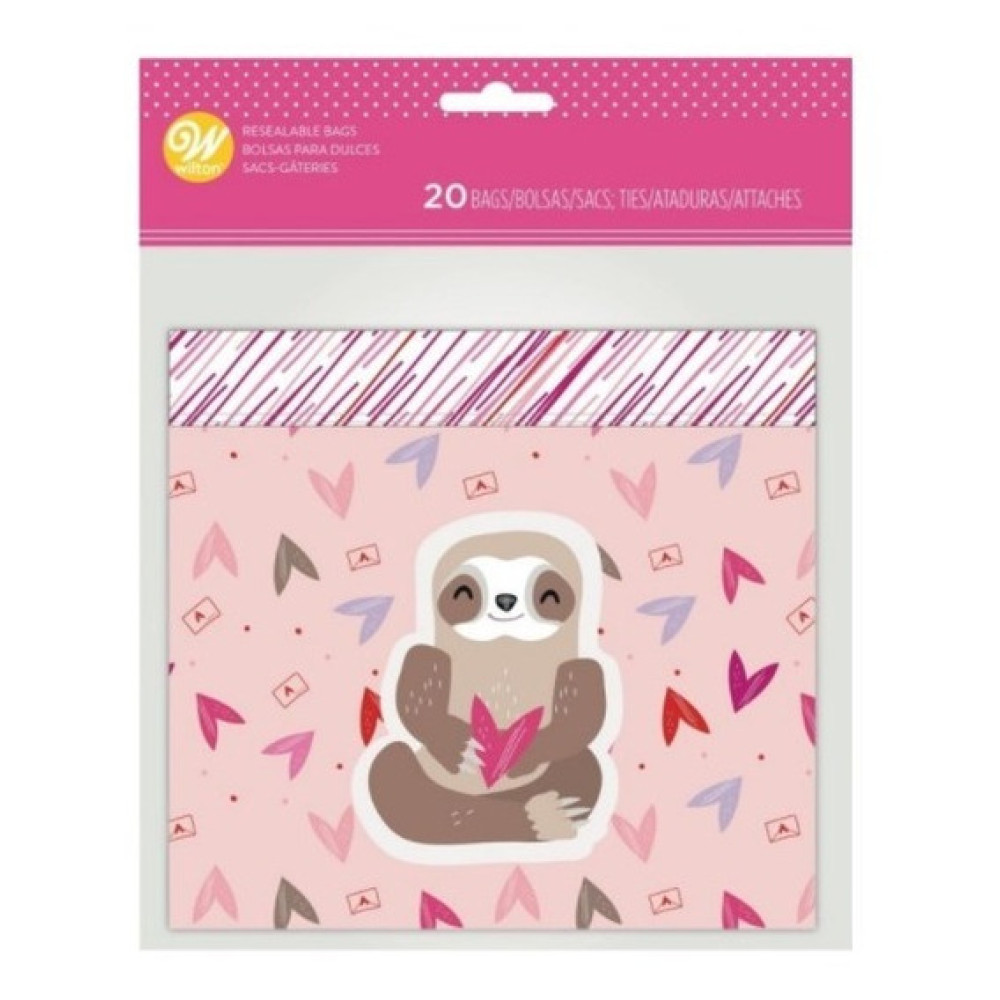 Bolsas resellable oso perezoso x 20 und