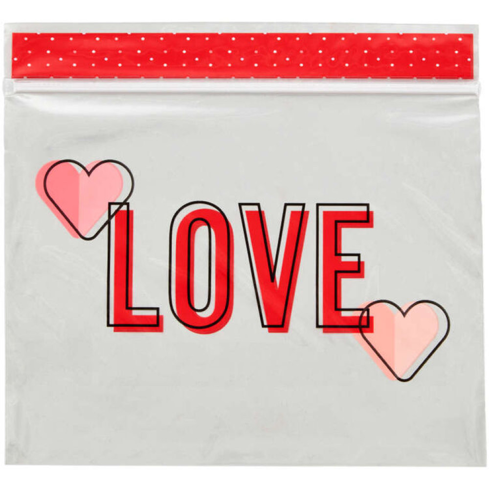 Bolsas resellables love x 20 und