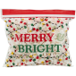 Bolsas resellable merry bright x 20 und