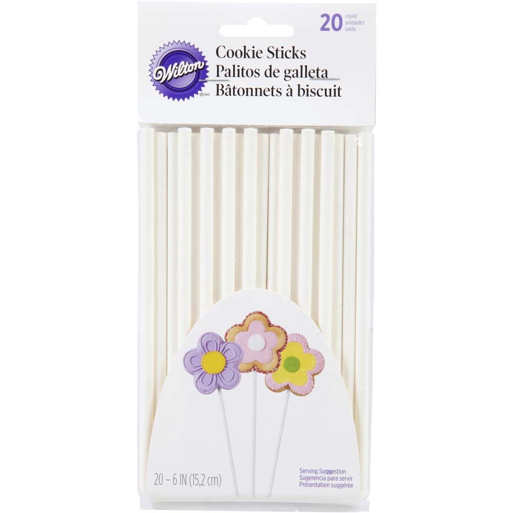 Palos para galletas 15.2 cm x 20 und