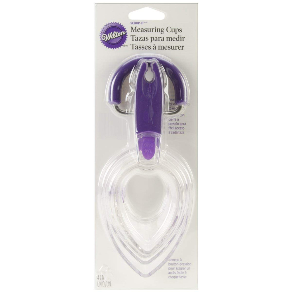 Tazas medidoras x 4 piezas