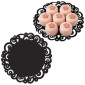 Swirl doilies x 16 und