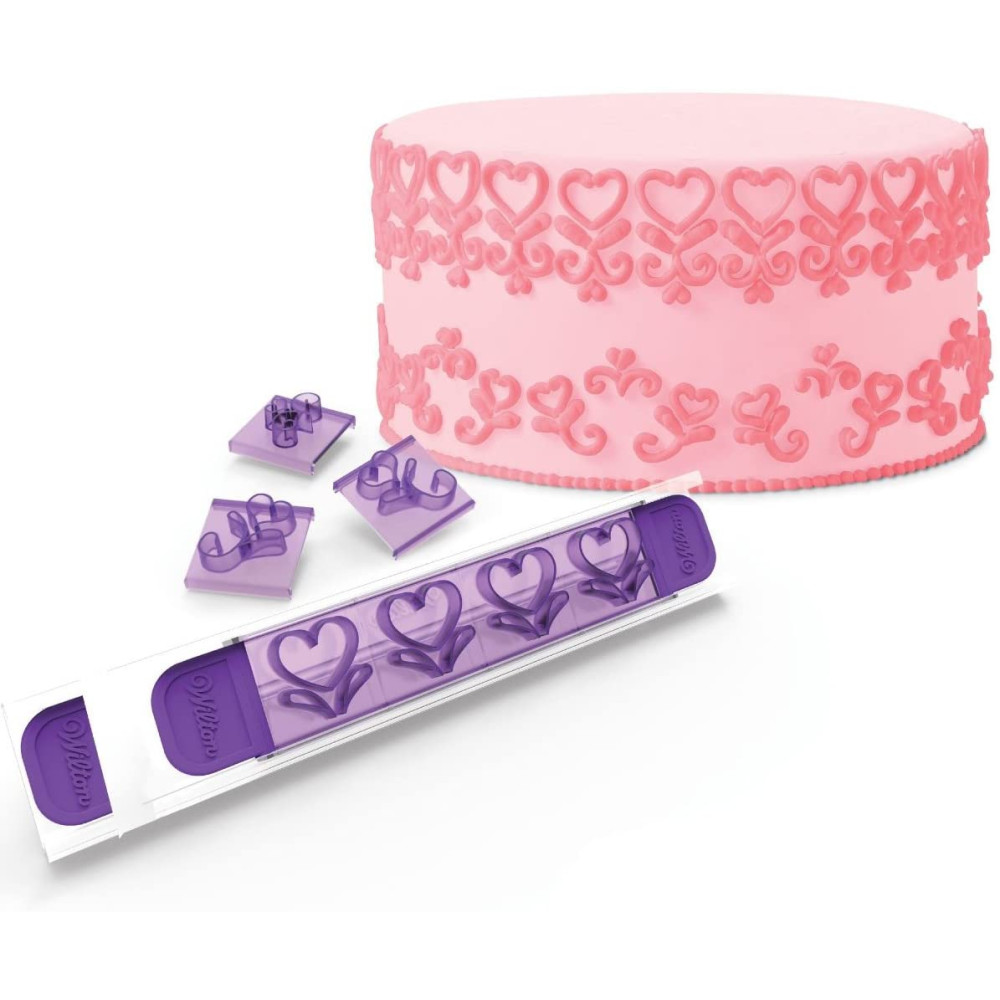 Set bordes corazón x 19 pcs