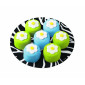 Doilies zebra x 16 und