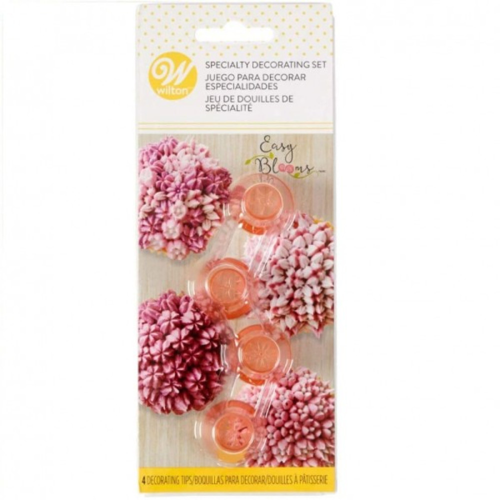 Boquillas para flores x 4  pcs