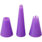 Set manga desechable y boquilla #3 x 6 und