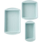 Juego de moldes antiadherente x 3 pcs