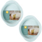 Moldes para tortas 23 cm x 2 pcs